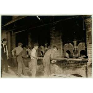  Photo Glass works. Location West Virginia. 1908