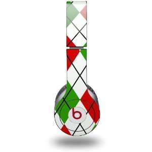 com Argyle Red and Green Decal Style Skin (fits genuine Beats Solo HD 