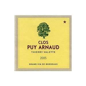  2005 Chateau Clos Puy Arnaud Cotes de Castillon 750ml 