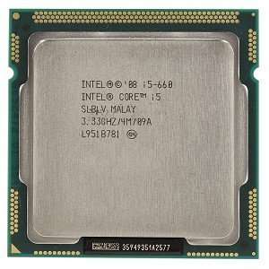  Intel Core i5 650 3.2GHz 2.5GT/s 2x256KB Socket 1156 Dual 