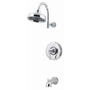  Ashfield Tub and Shower Faucet Set Finish Polished Chrome 