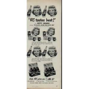   Production. .. 1949 Royal Crown Cola Ad, A3967A. **THIS IS AN AD