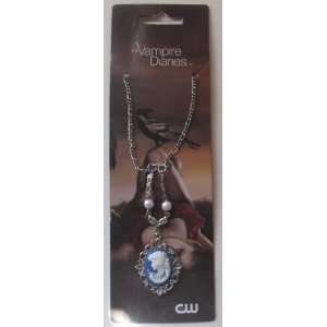 Vampire Diaries Catherine Cameo Necklace with Charm