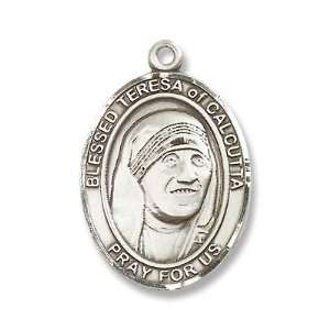  Sterling Silver Blessed Teresa of Calcutta Pendant First 