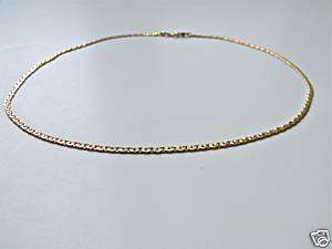 15 12K 1/20 Gold Chain Necklace clearly stamped Caco  
