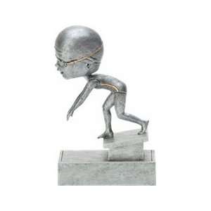  Female Swimming Bobblehead Trophy Award