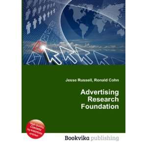  Advertising Research Foundation Ronald Cohn Jesse Russell 