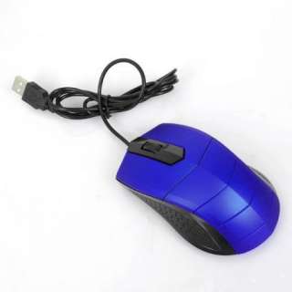 1xFashion Wired USB Gaming Optical Mouse for Laptop PC  