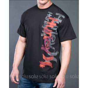 Hurley Clothing   Mens Splash S/S Tee Shirt in Black MTSSSPL BLK 