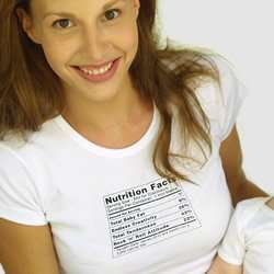  Mom Nutrition Facts T Shirts Clothing