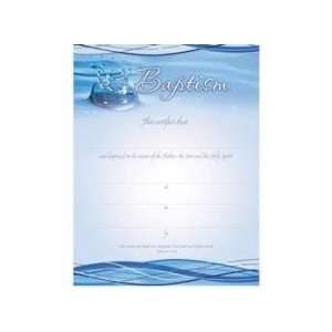  Certif Baptism Water Drop (6 Pack) 