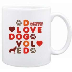   : New  Australian Cattle Dog / Love Dog !  Mug Dog: Home & Kitchen
