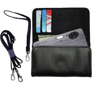  Black Purse Hand Bag Case for the Sony Cyber shot DSC T700 