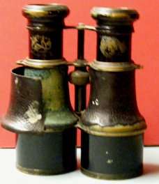 item 1546 vintage antique binoculars nautique iris de paris ca