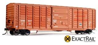 ExactRail HO Scale PS 50 Waffle Box Car SIND #1607  