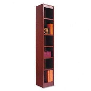   Baby Bookcase, 6 Shelves, 12w x 12d x 72h, Cherry: Office Products