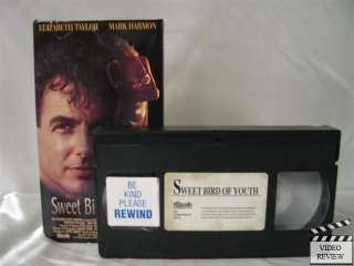 Sweet Bird of Youth VHS Elizabeth Taylor, Mark Harmon  