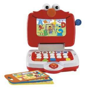   : Fisher Price Sesame Street Elmos Learning Fun Laptop: Toys & Games