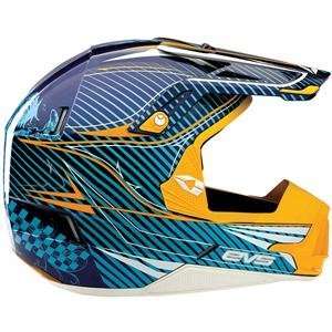  EVS Factor Vertigo Helmet   X Large/Yellow/Blue 