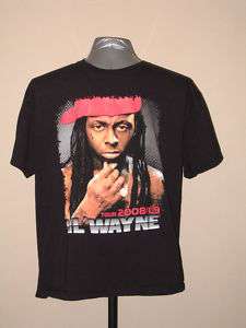 Lil Wayne Young Jeezy Soulja Boy Drake 09 tour shirt  