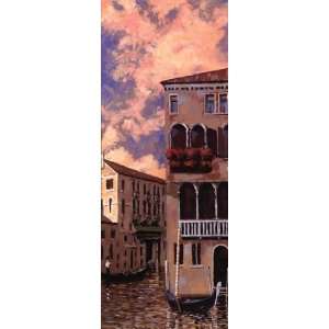  D. J Smith Venice Sunset I 8x20 Poster Print