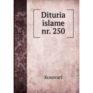  Dituria islame nr. 250 Kosovari Books