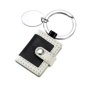  Key Chain   Black Pocket Book Photo Frame Key Ring   Free 