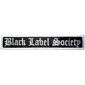  Black Label Society   Patches   Embroidered: Clothing