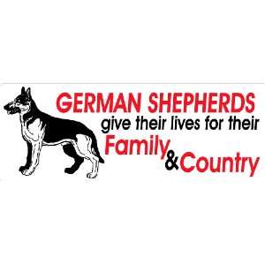   their lives for theirfamily &country bumper sticker 7x21/2 Automotive