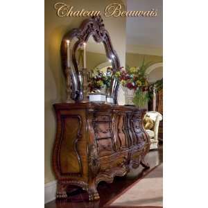  Chateau Beauvais Dresser & Mirror   AICO Furniture