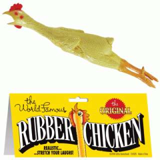 COMEDY RUBBER CHICKEN ~ Big Prop Gag Magic Joke Tricks  