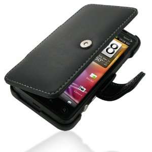  PDair B41 Black Leather Case for HTC EVO 3D PG86100 