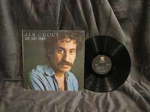 Jim Croce, Life and Times LP, ABCX 769, 1973 on ABC Records  