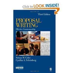 Proposal Writing Effective Grantsmanship3rd (Third) Edition (Sage 
