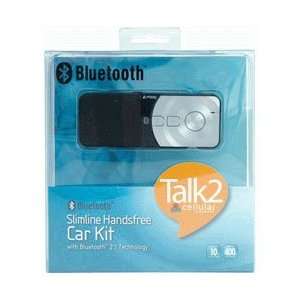   Slimline Bluetooth Handsfree Car Kit w/Visor Clip Electronics
