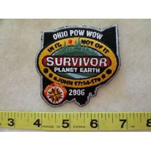  Survivor Planet Earth Ohio Pow Wow Patch 