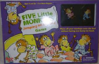 Five Little Monkeys Jumping On The Bed Game 3+ 2 4 Play  