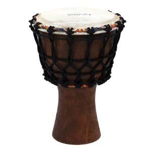    Tycoon Percussion 6 Mango Wood African Djembe Musical Instruments