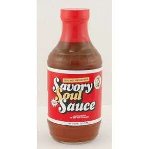 Savory 16 Oz Soul Hot Sauce 12/Case  Grocery & Gourmet 