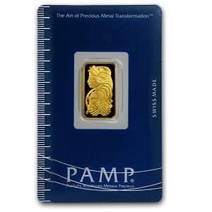   gram Pamp Suisse Gold Bar .9999 Fine (In Assay) 