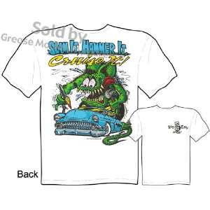   Ratfink T Shirt Slam It 1954 Chevy Rat Fink T Shirt Big Daddy Clothing