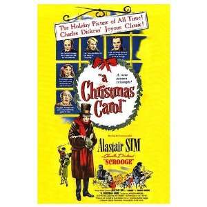  Christmas Carol Movie Poster, 26 x 39 (1951): Home 