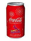 NEW Cardinals 2011 World Series Champions Coca Cola Soda Cans
