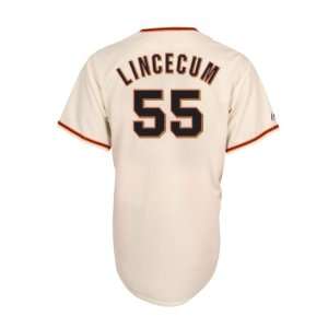 San Francisco Giants Tim Lincecum Replica Home MLB Baseball Jersey