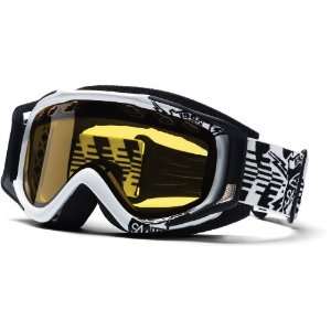   Fuel V.2 Sweat X Black/White RFC Yellow Dual Airflow AFC Lens Goggle