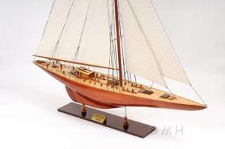 HUGE Endeavour Model Yacht Americas Cup 60 Sailboat  