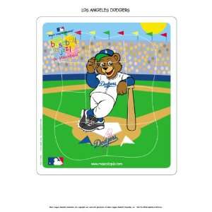   MLB Los Angeles Dodgers Wooden Mascot Puzzle *SALE*: Sports & Outdoors