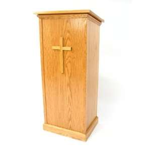    Executive Wood Products Full Pedestal Lectern: Office Products