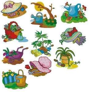Gardening Collection Embroidery Designs on Multi Format CD 