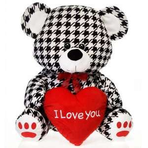 20 Sitting Couture Bear Holding Heart Case Pack 4: Home 